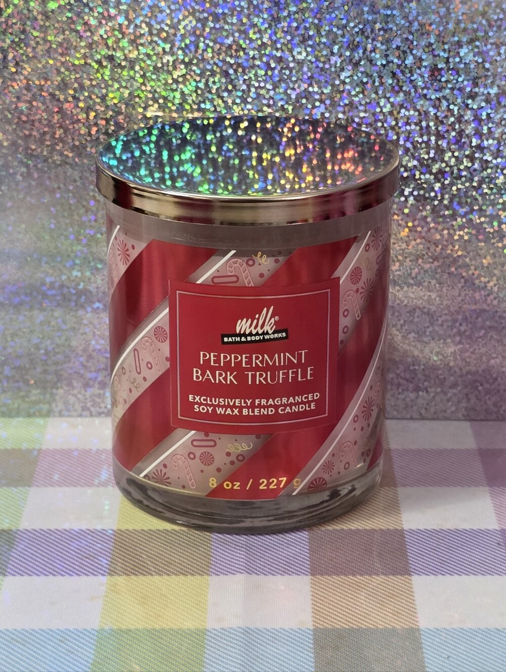 Bath & Body Milk Bar Peppermint Bark Truffle 6 Piece Body Care Gift Set NEW RARE - Picture 8 of 16